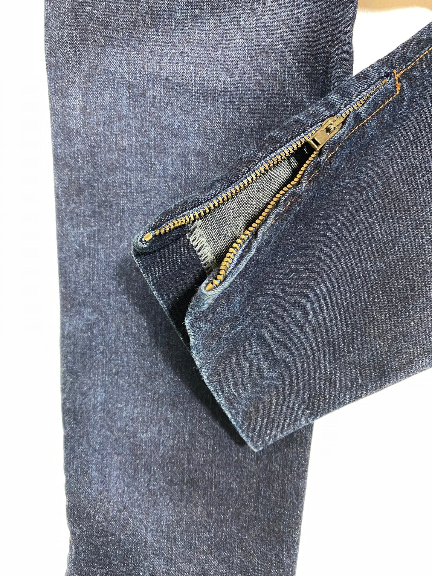 Jean’s Paul Gaultier indigo dark blue denim ladies slim fit trousers, new with tags sz 40 (26/27)