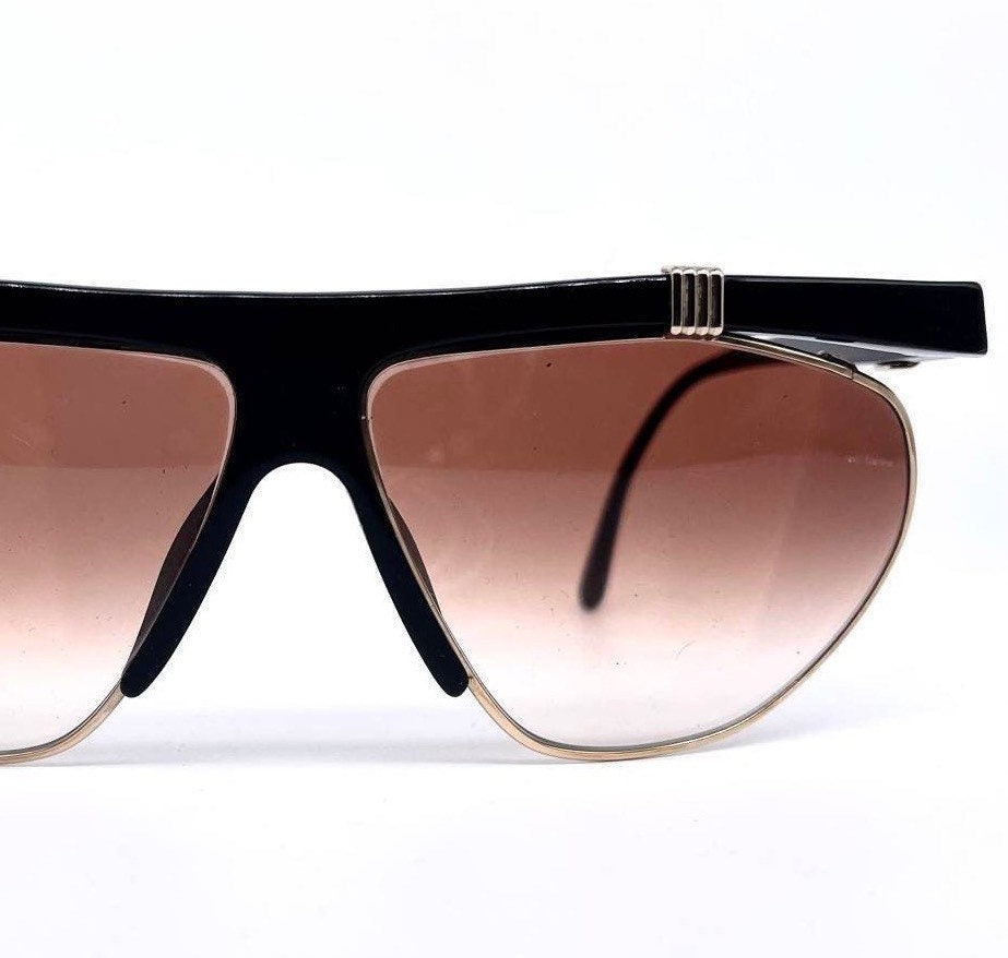 Christian Dior 2555 butterfly oversized sunglasses made in Germany 80s NOS 2col