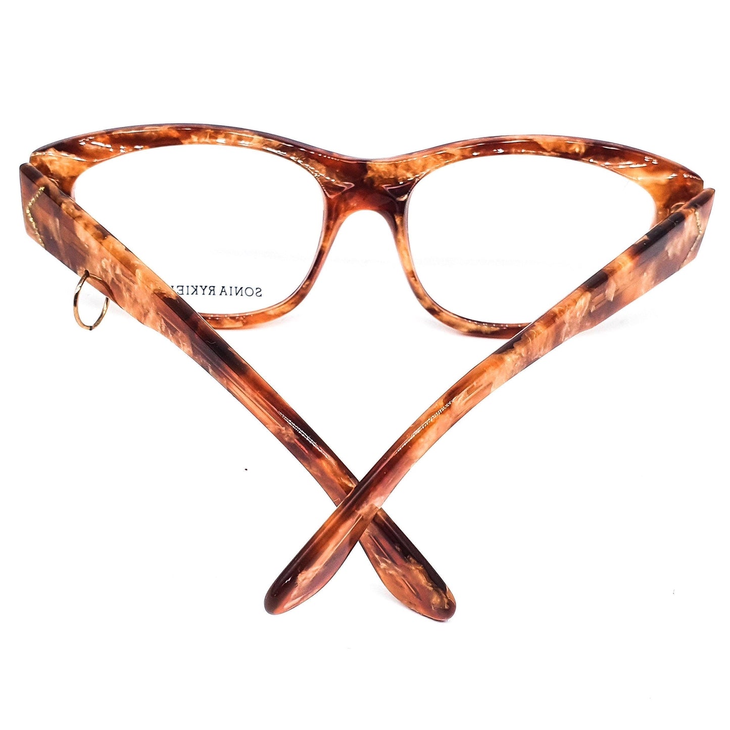 Sonia Rykiel SR-1 thick retro cateye frames hand made in France, 2 colors