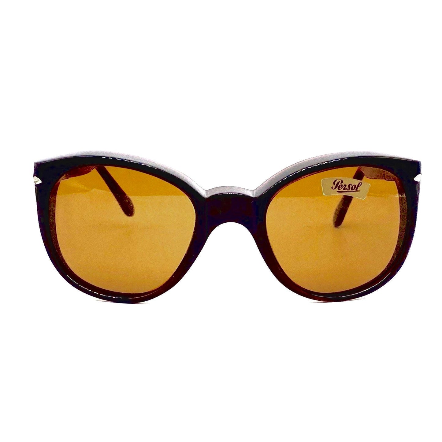 Iconici occhiali da sole Persol Ratti Solecchio tartarugati p3 realizzati a mano in Italia negli anni '80