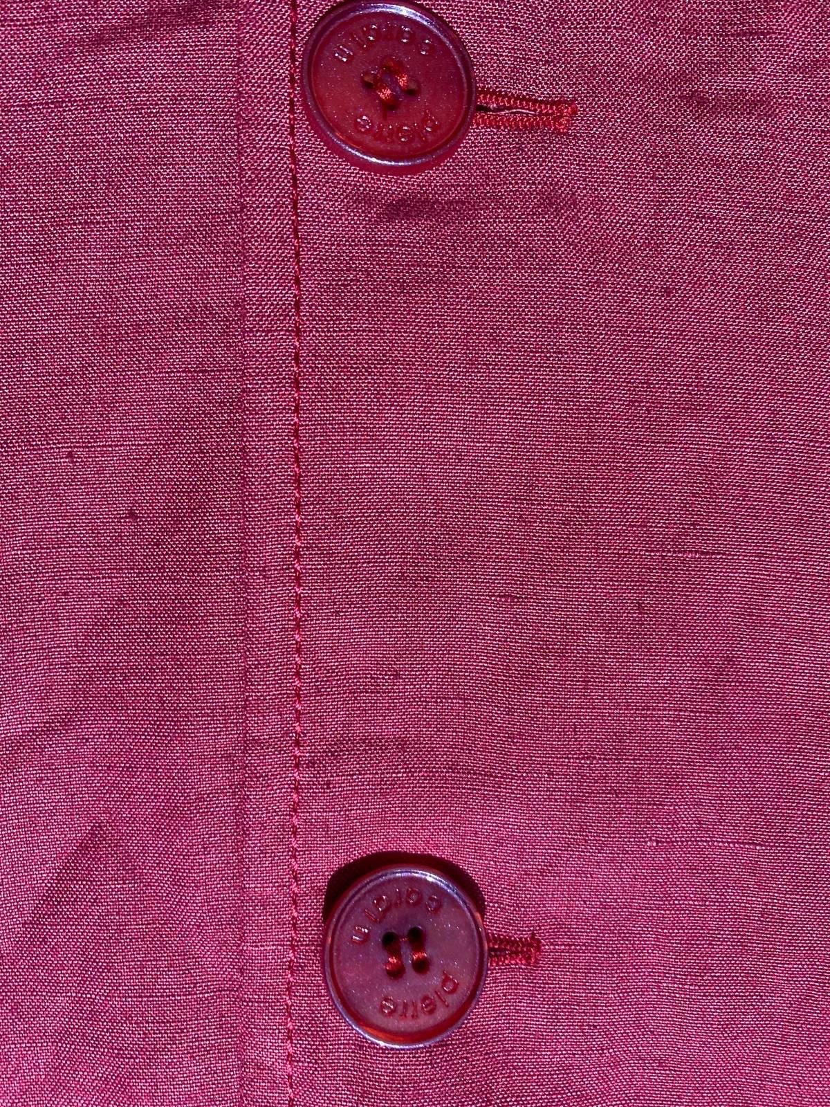 Pierre Cardin Plus plum purple light blazer w cool modern pattern, sz 44 mint