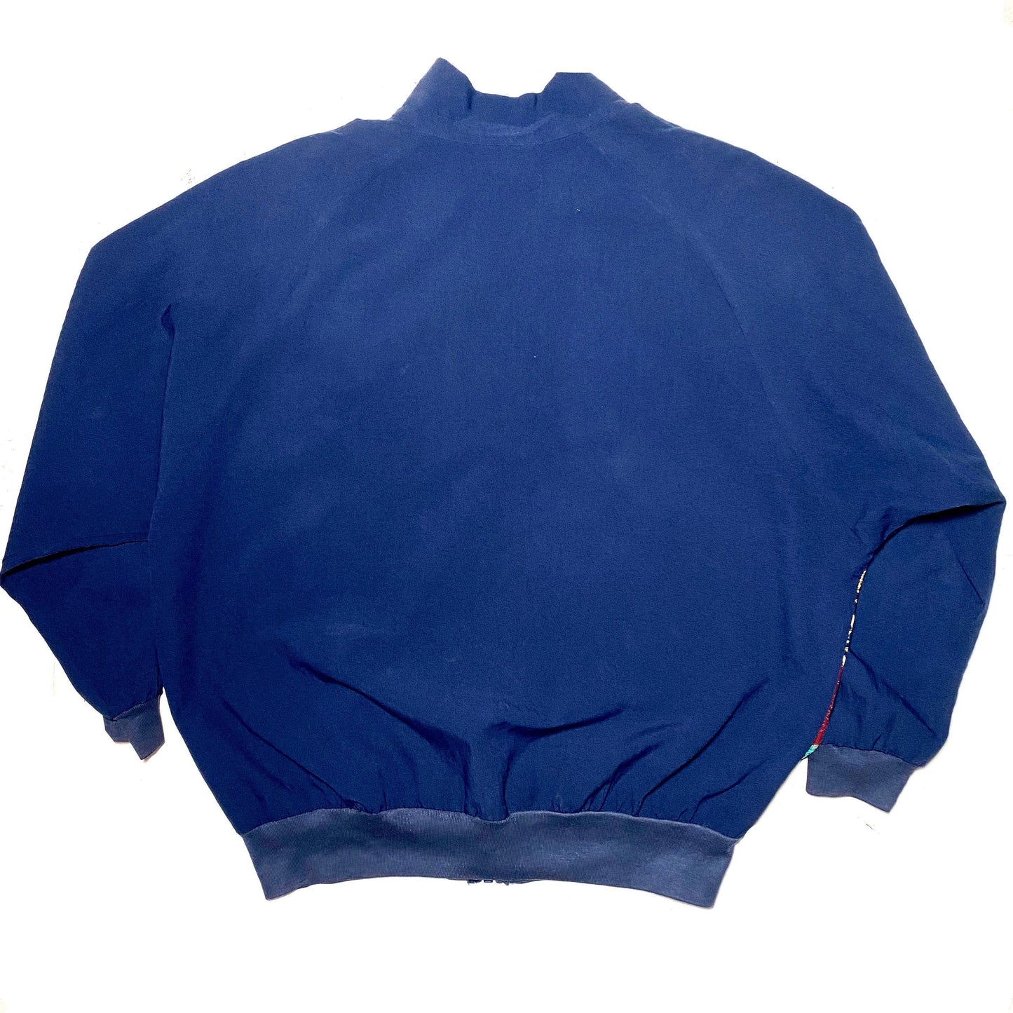 Silver Threads baroque silk feel windbreaker jacket, minty and supercool sz L