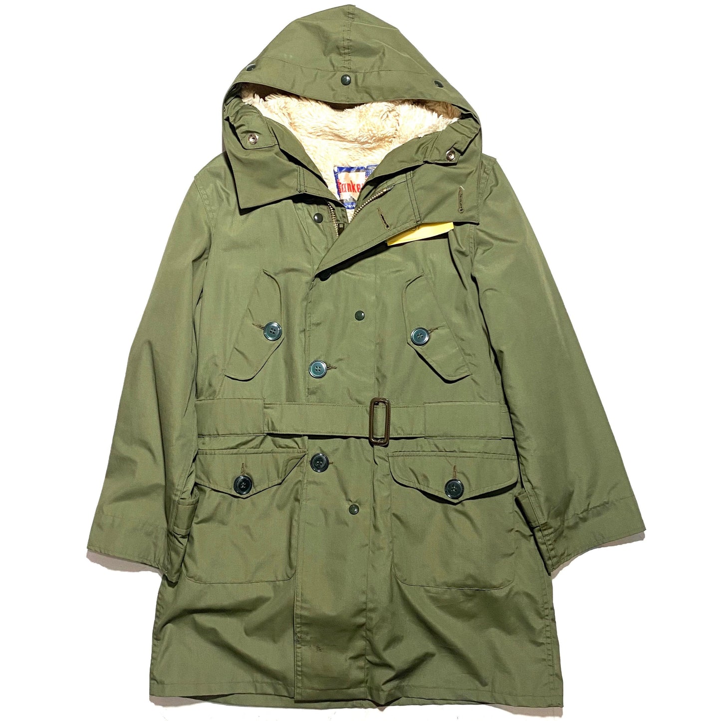 Tanker 1970s Sherpa military parka coat size 52/ XL