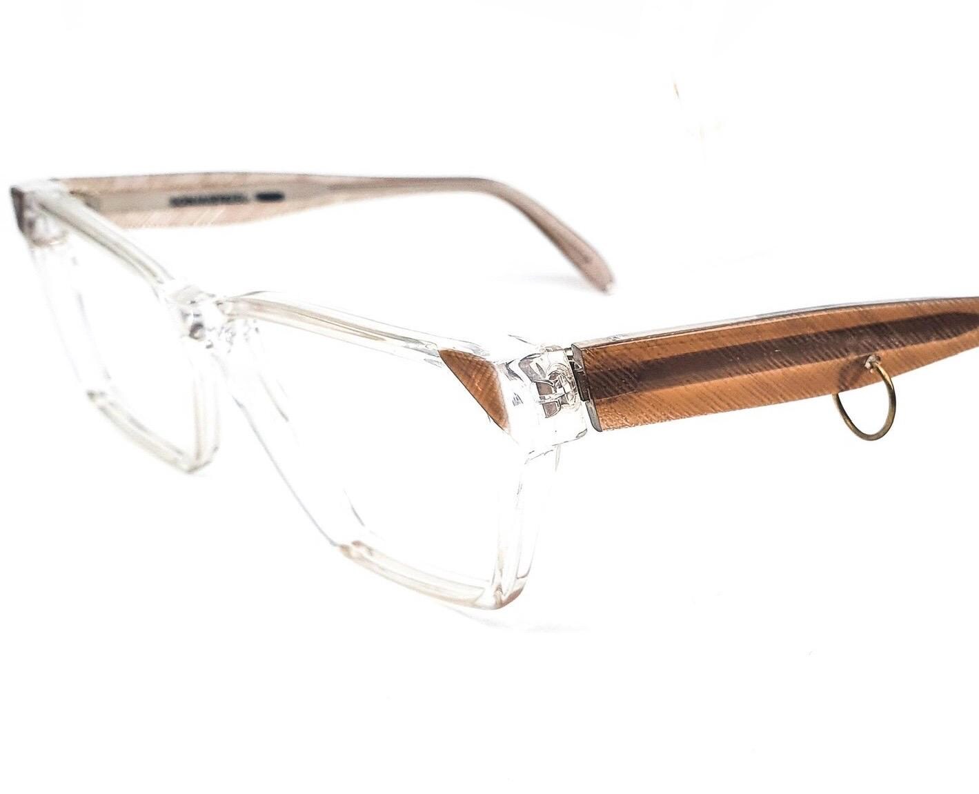 Sonia Rykiel SR-12 clear square cateye frames in 2 colors, NoS 80s France