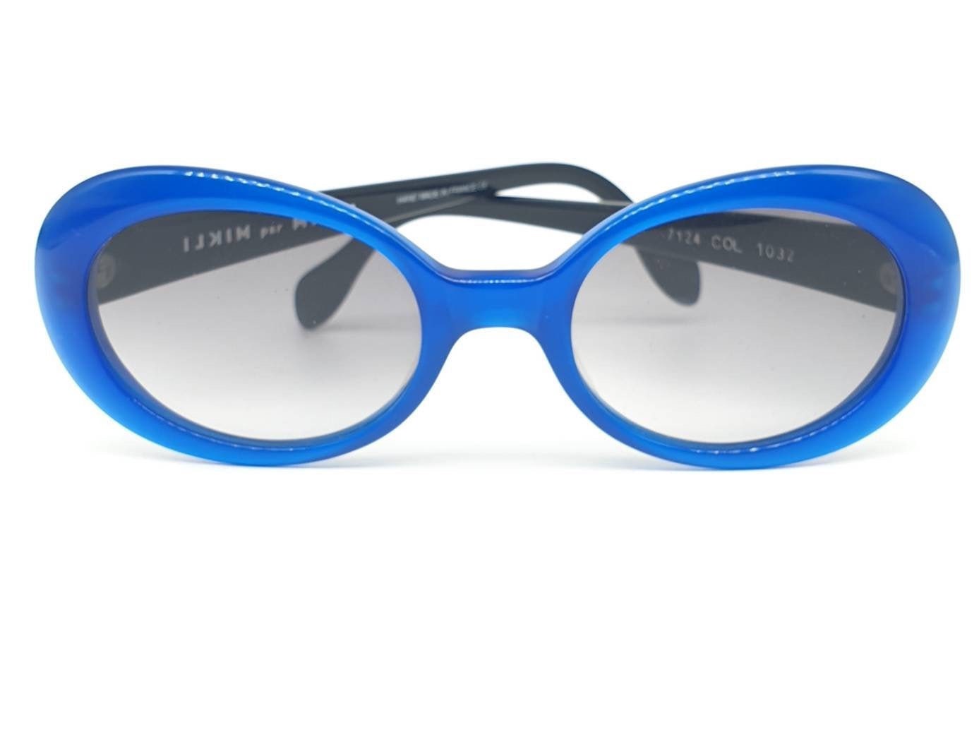 Alain Mikli 7124 Cobain style sunglasses, 2 colorways; NOS 80s France