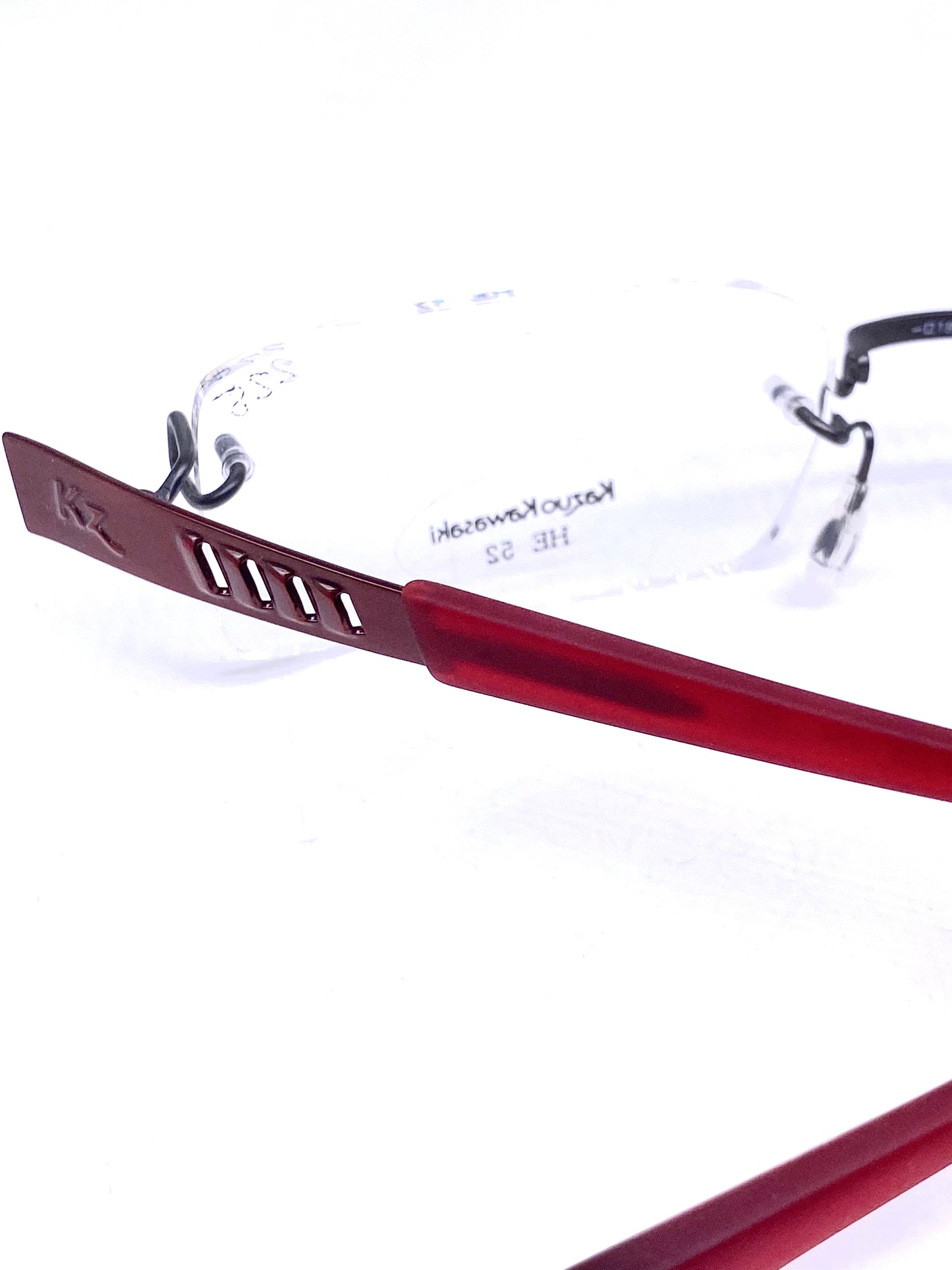Kazuo Kawasaki MP706 - Masunaga B-Titanium rimless frames handmade in Japan, 6 colors