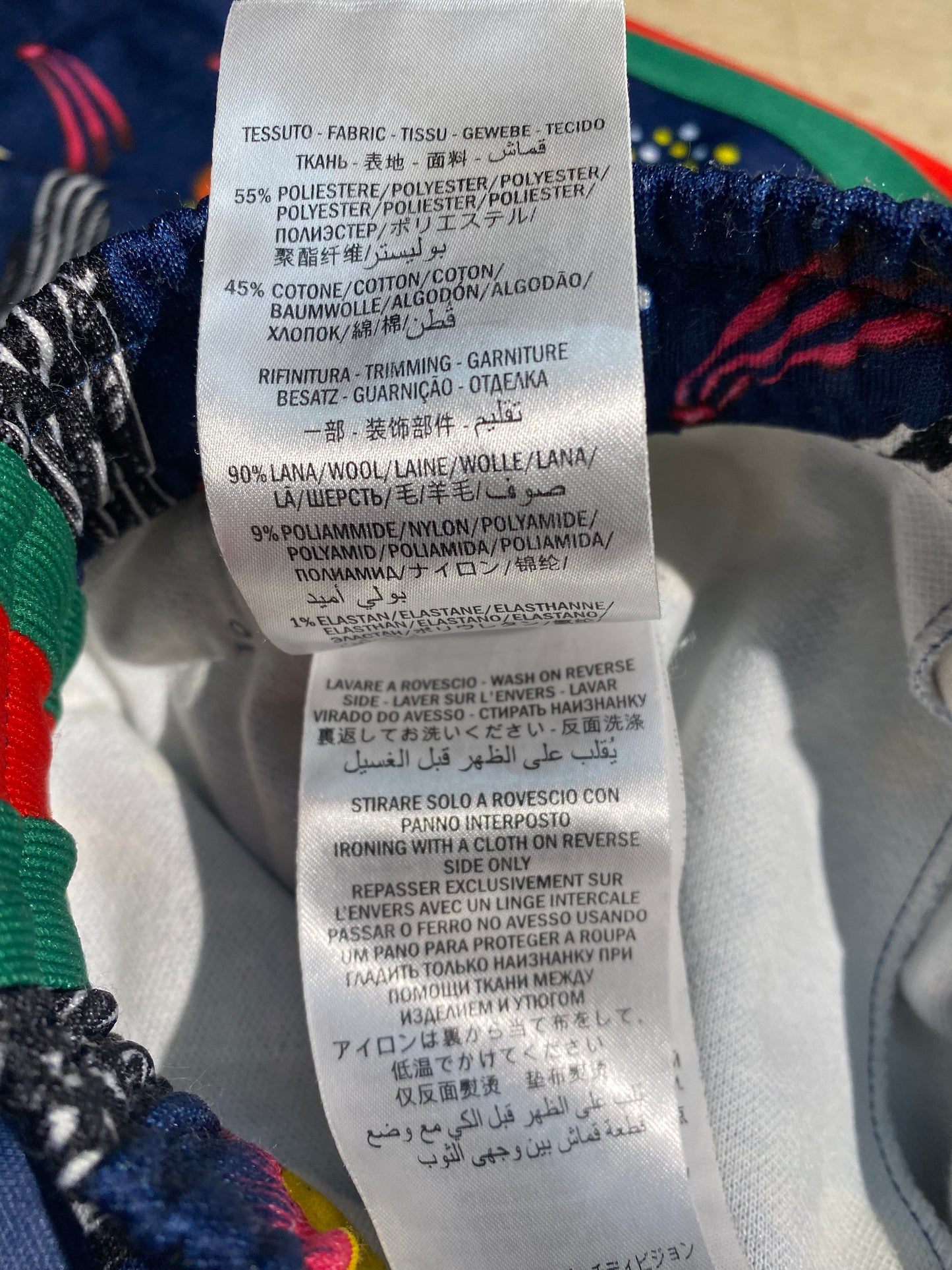 Gucci Space Animals blue trackpants in great condition sz M