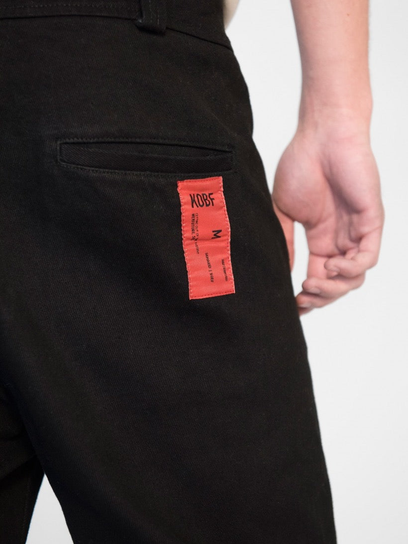 Kids of Broken Future “We are all tainted” cool bicolor street baggy trousers L