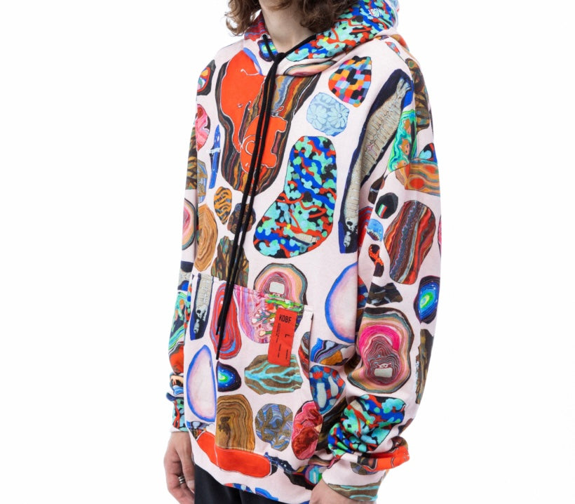 Kids of Broken Future mix Fossils coolest cangur hoodie BNWT