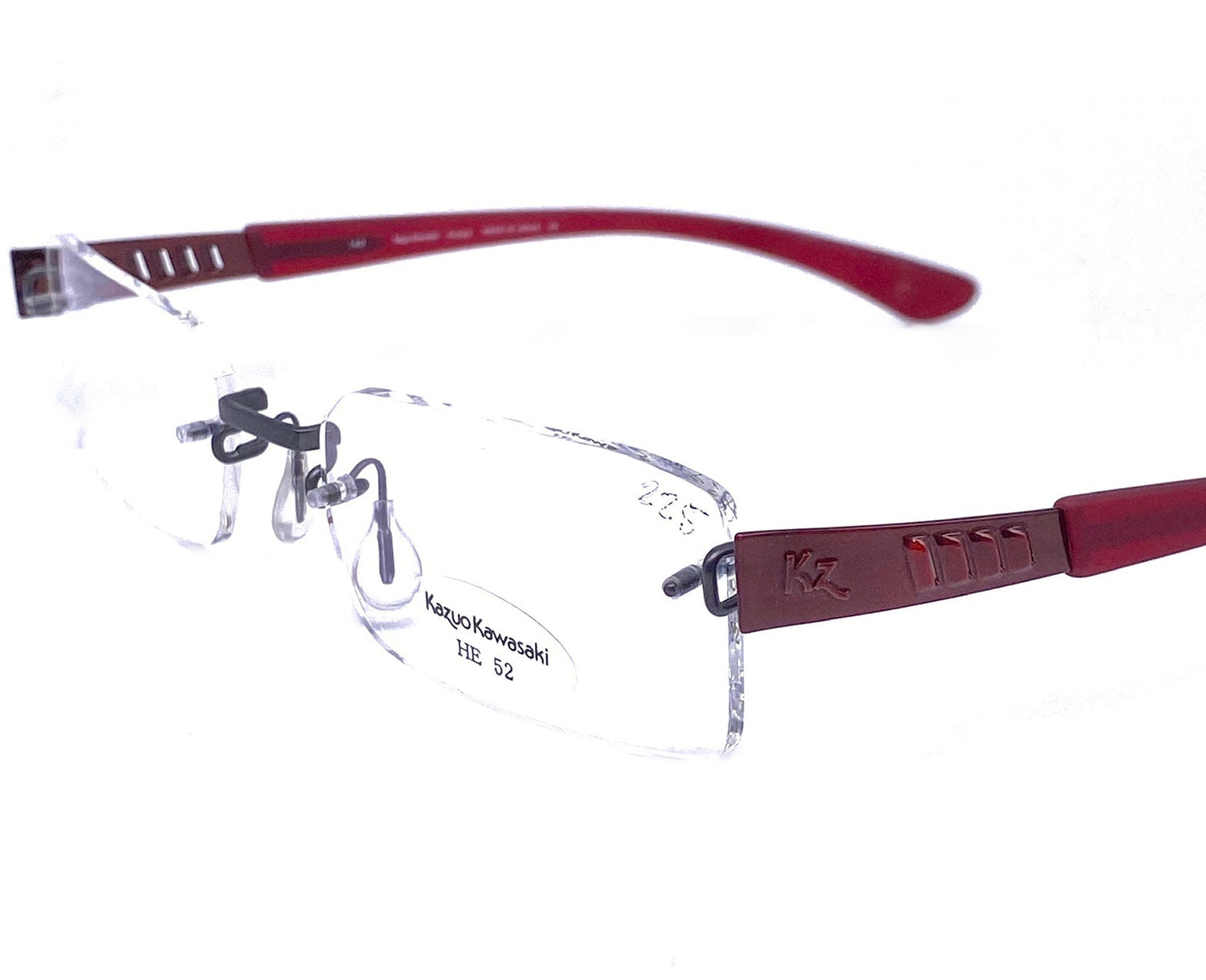 Kazuo Kawasaki MP706 - Masunaga B-Titanium rimless frames handmade in Japan, 6 colors