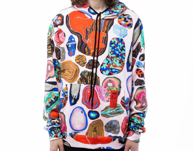 Kids of Broken Future mix Fossils coolest cangur hoodie BNWT