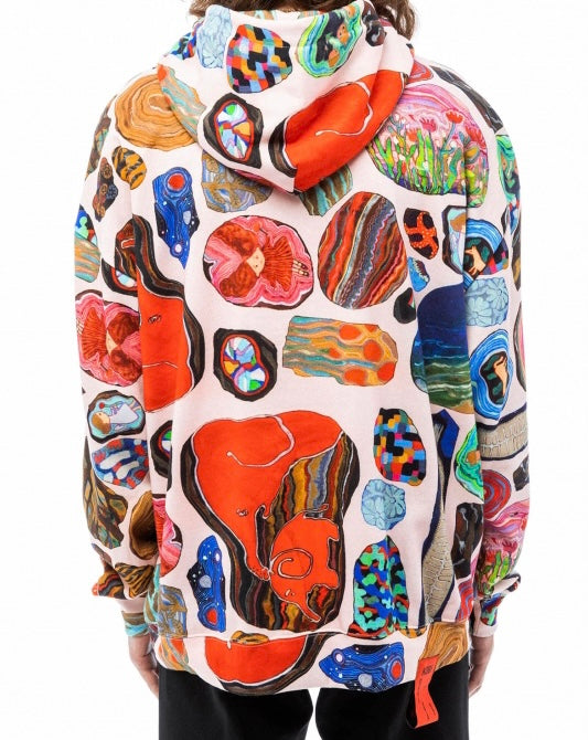 Kids of Broken Future mix Fossils coolest cangur hoodie BNWT
