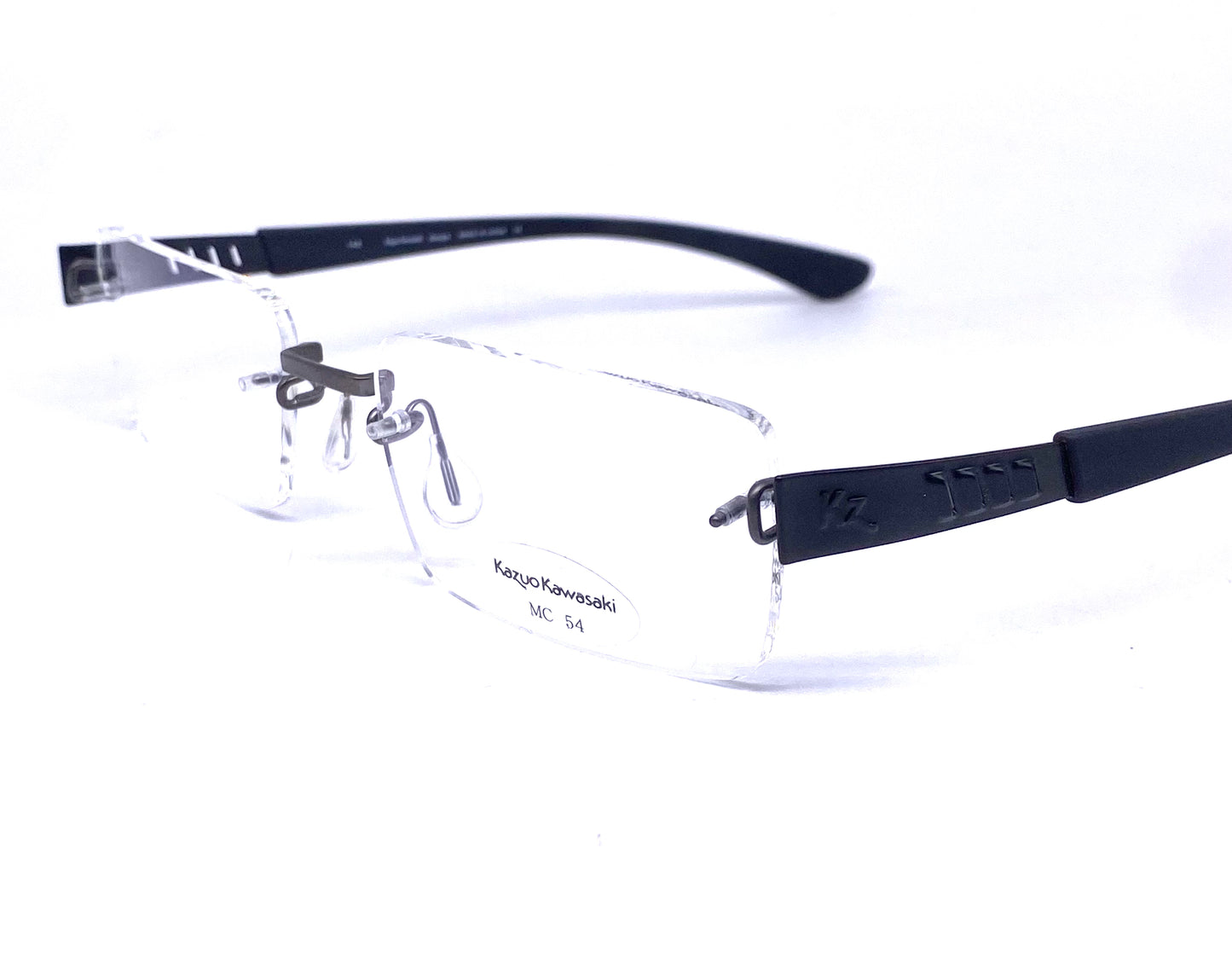 Kazuo Kawasaki MP706 - Masunaga B-Titanium rimless frames handmade in Japan, 6 colors