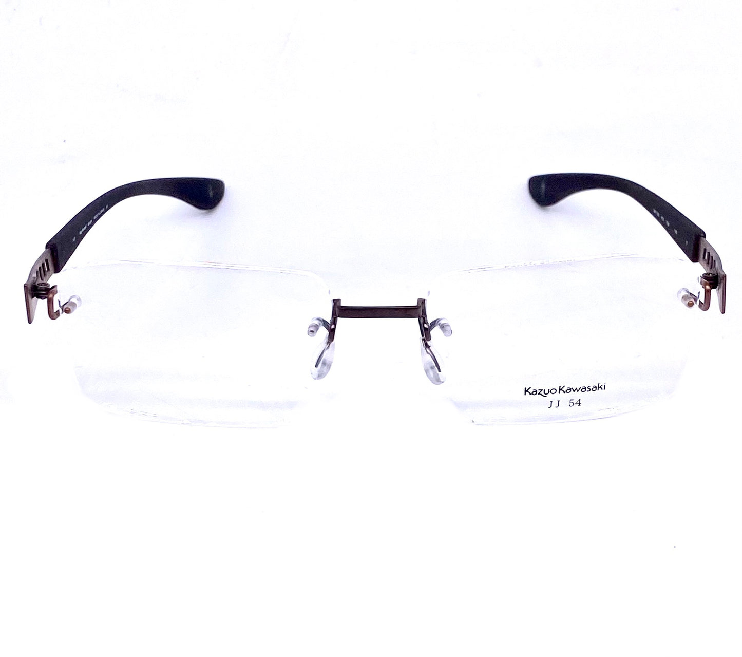 Kazuo Kawasaki MP706 - Masunaga B-Titanium rimless frames handmade in Japan, 6 colors