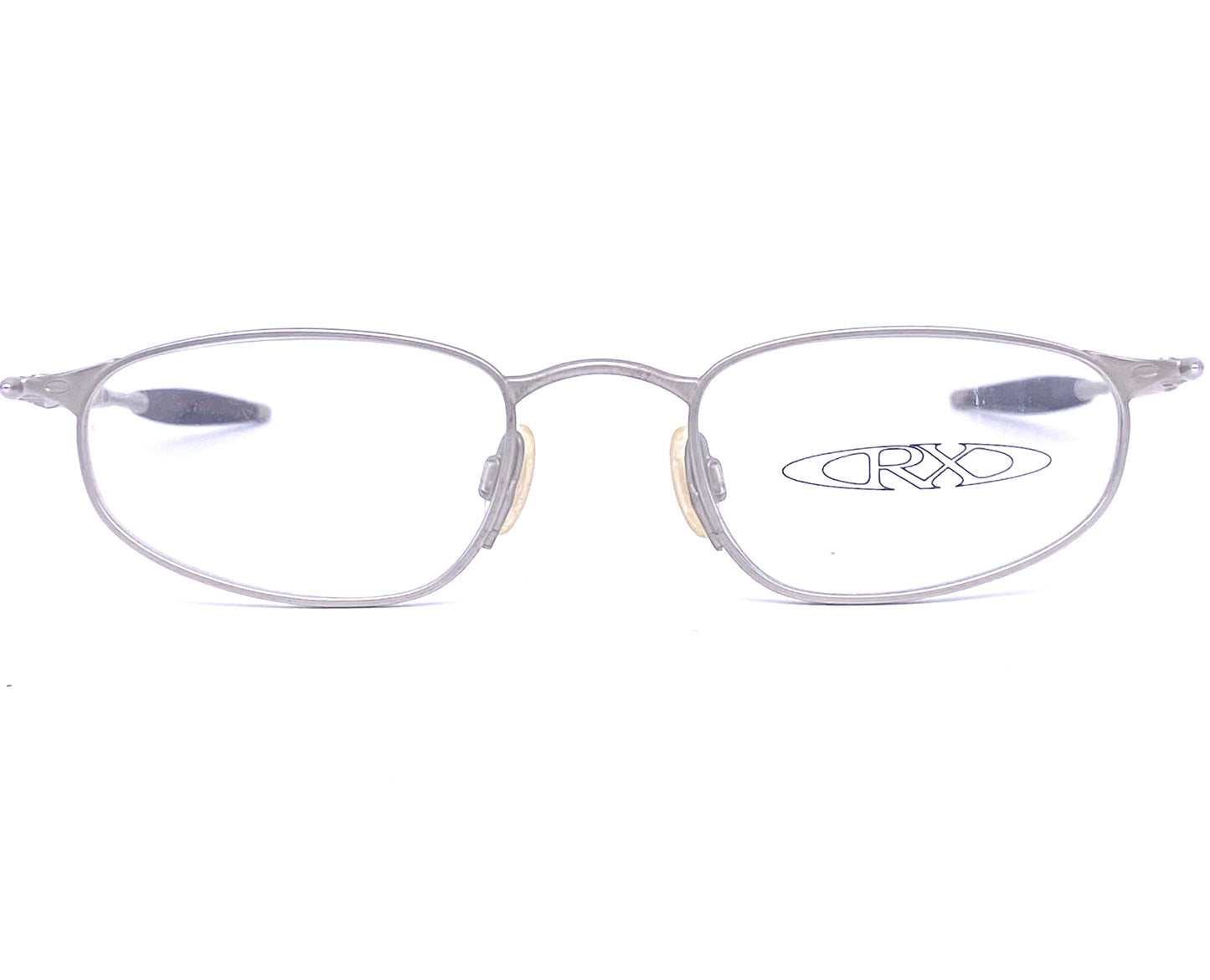 Oakley 00 M.Jordan collectors Matt silver eyeglasses frames, 90s NOS