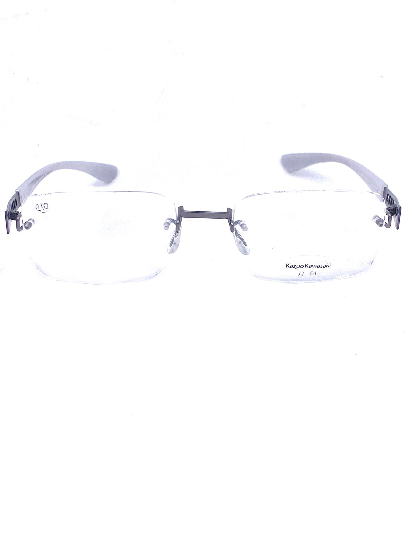 Kazuo Kawasaki MP706 - Masunaga B-Titanium rimless frames handmade in Japan, 6 colors