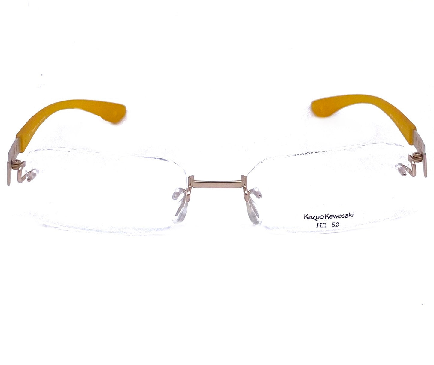 Kazuo Kawasaki MP706 - Masunaga B-Titanium rimless frames handmade in Japan, 6 colors