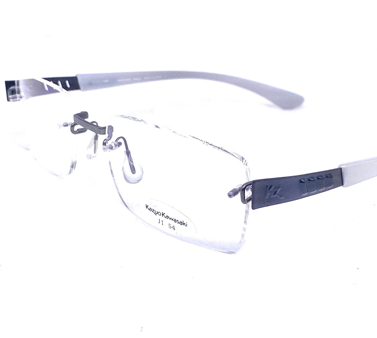 Kazuo Kawasaki MP706 - Masunaga B-Titanium rimless frames handmade in Japan, 6 colors