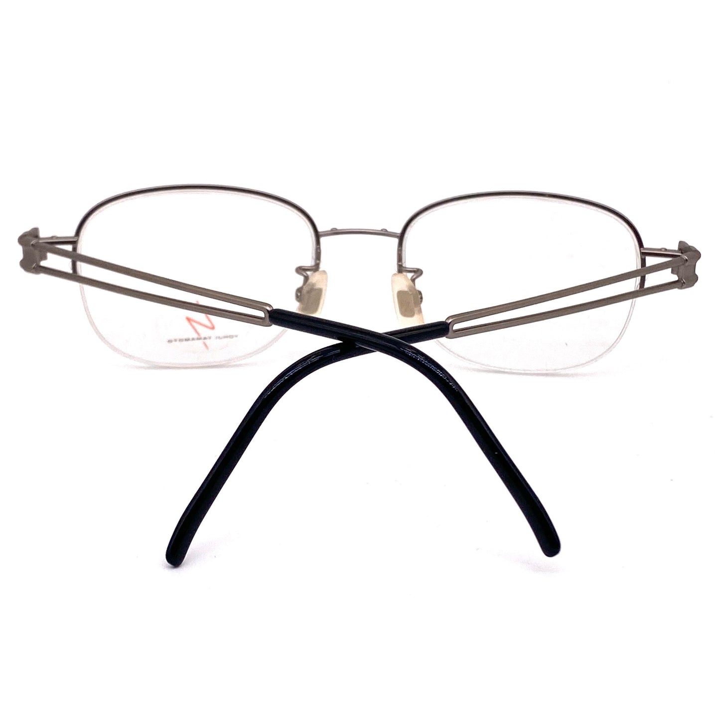 Yohji yamamoto 51-6110 avant Garde square half rimmed frames, NOS 90s