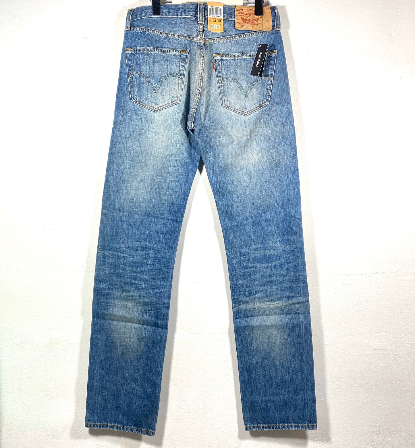 Levi’s 501 new old stock 90s stone wash used look, sizes available 31/34, 32/34