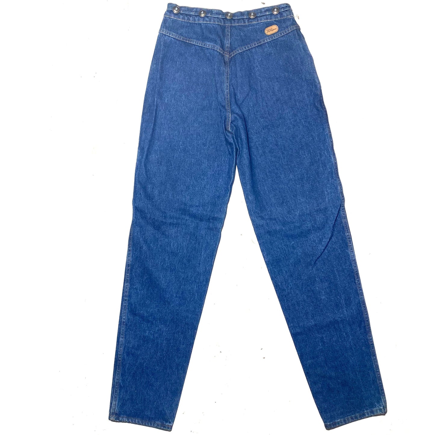 Les Copains Navajo style studded ladies jeans, 1980s NOS sz 29