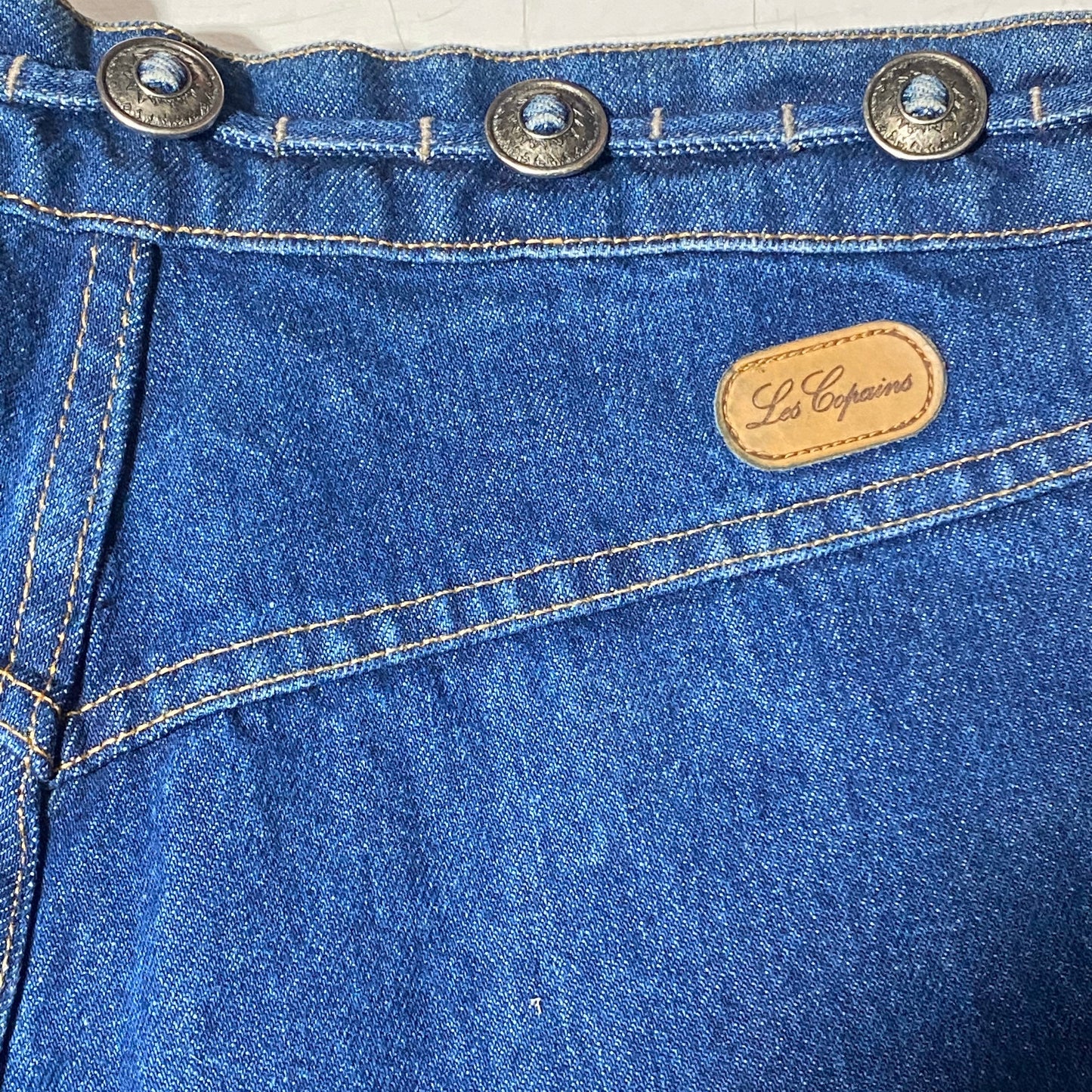 Les Copains Navajo style studded ladies jeans, 1980s NOS sz 29