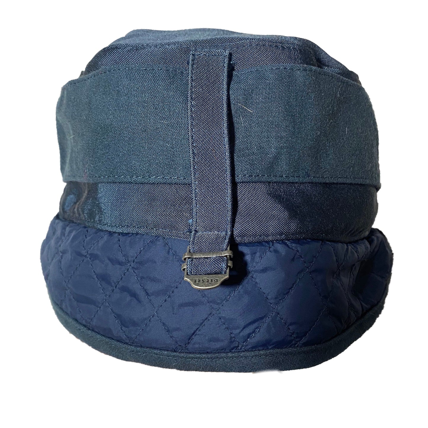 Diesel Vintage navy Russian military style beret / hat made in Italy, 90s NOS, 3 pcs available