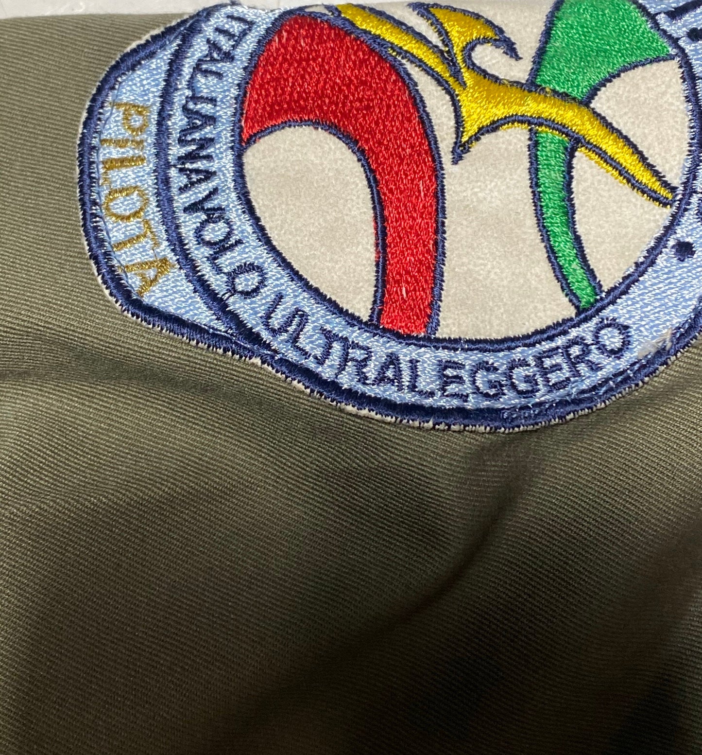 Italian aviation army 90s overall cotton tank suit, sz M, dedalo scarlino division mint condition.