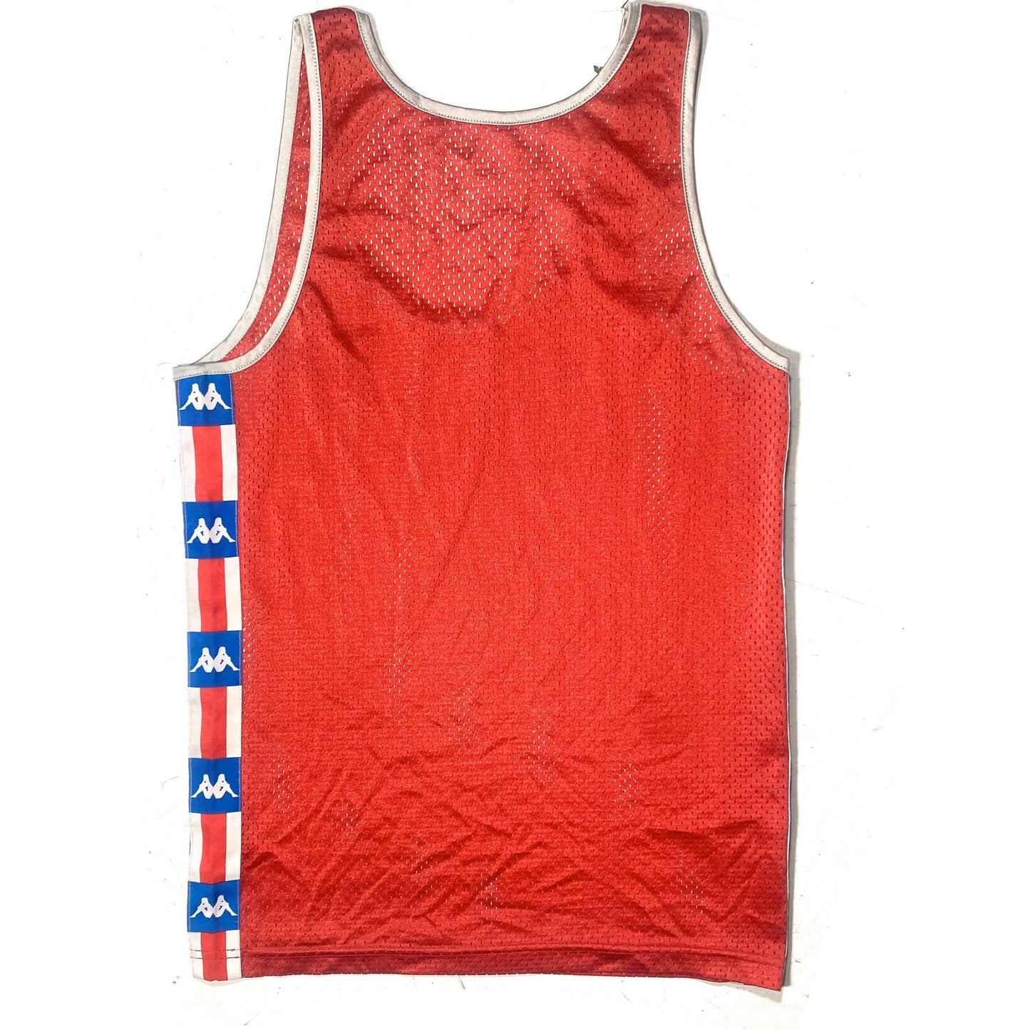 Kappa Sport US track & field 1980s iconic red running jersey, sz S mint condition