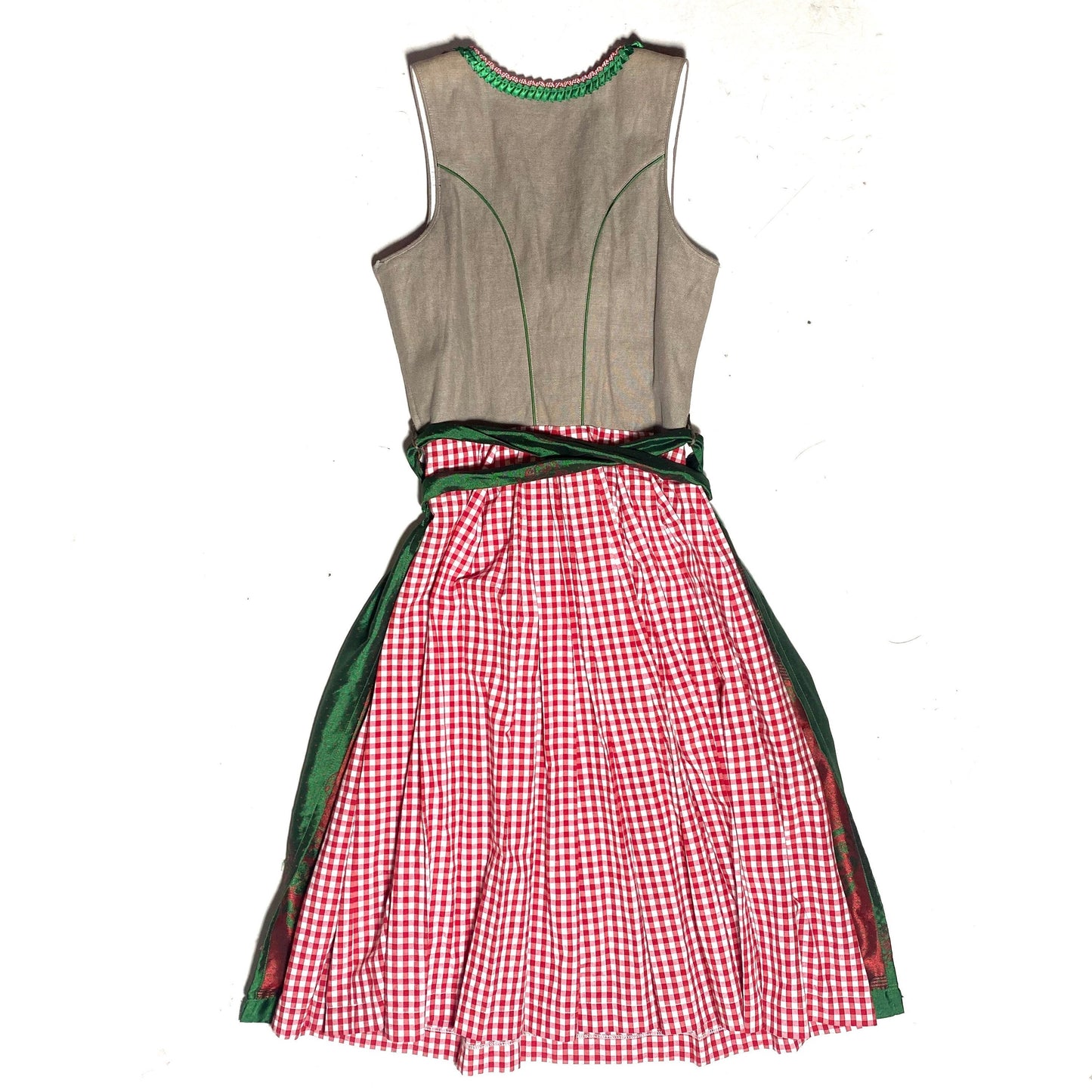 Landhaus traditional German dirndl trachten dress Oktoberfest sexy gown sz S, new old stock