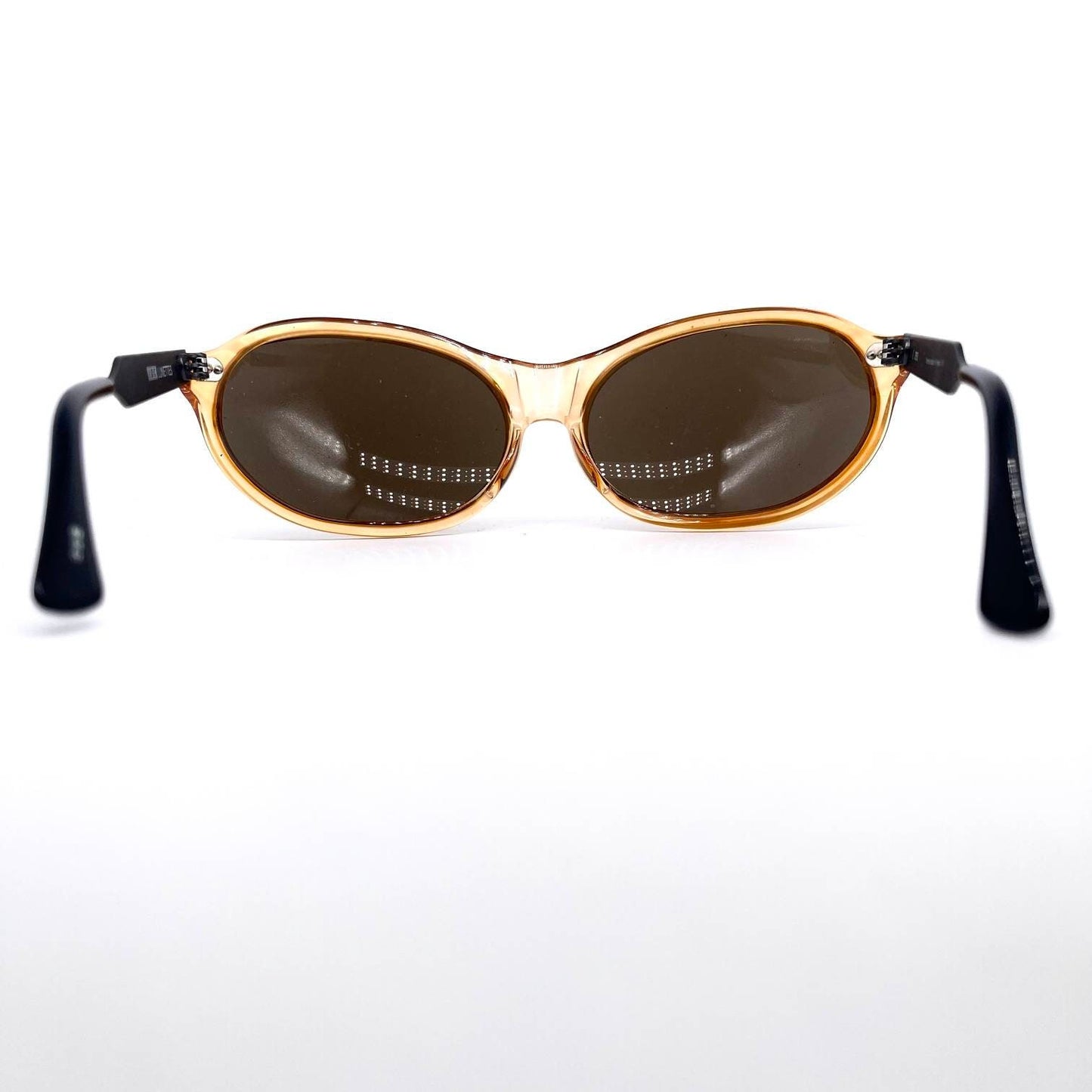 Idc bug eye oval oversized sunglasses hand made in France 80s new old stock