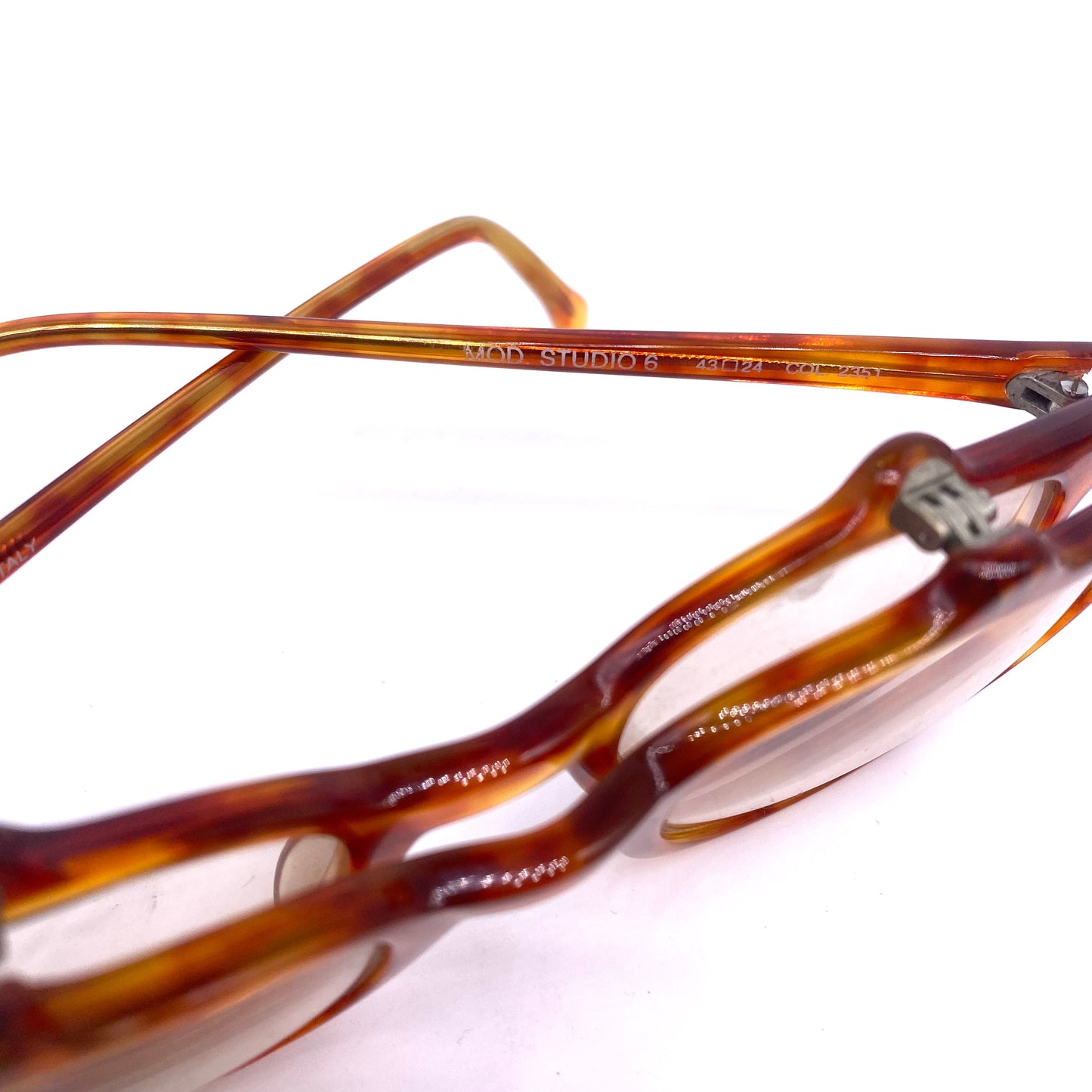 Roy Tower hip retro thick tortoise flip up sunglasses/eyeglasses frames made in Italy in the 80s.