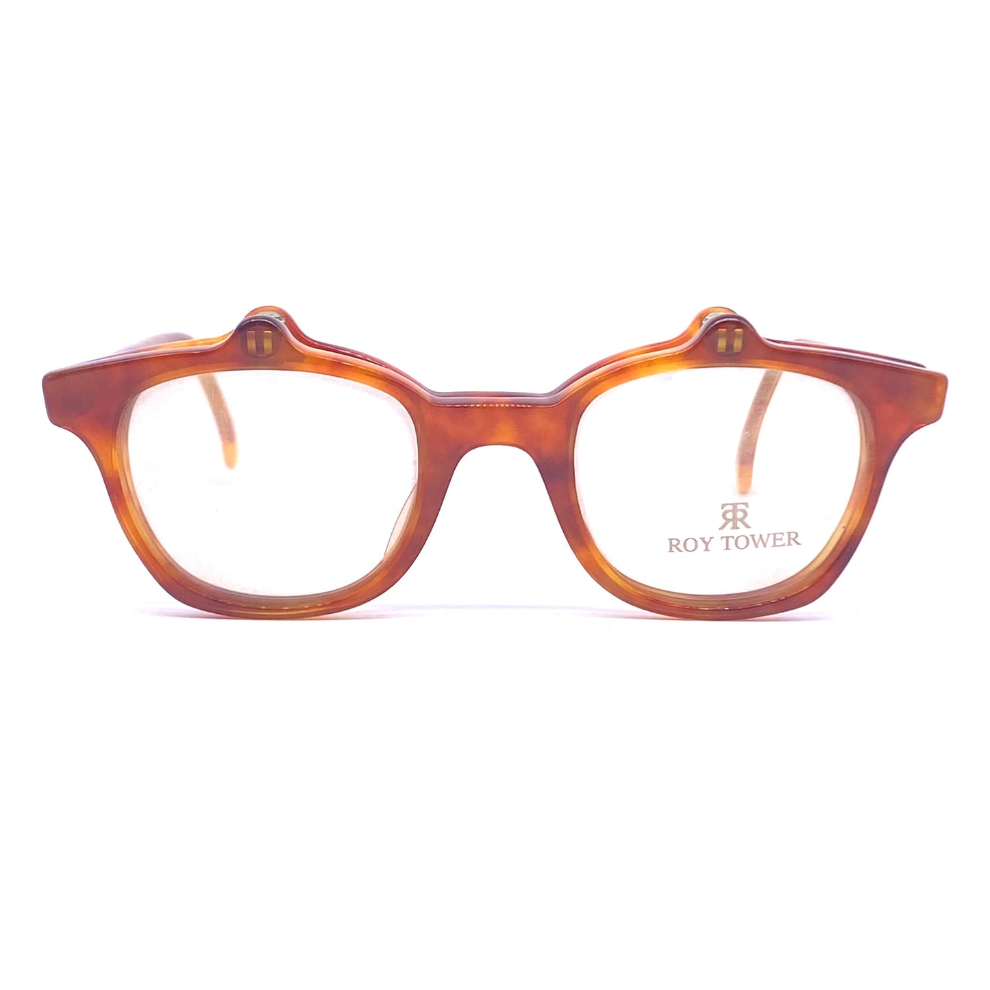 Roy Tower hip retro thick tortoise flip up sunglasses/eyeglasses frames made in Italy in the 80s.