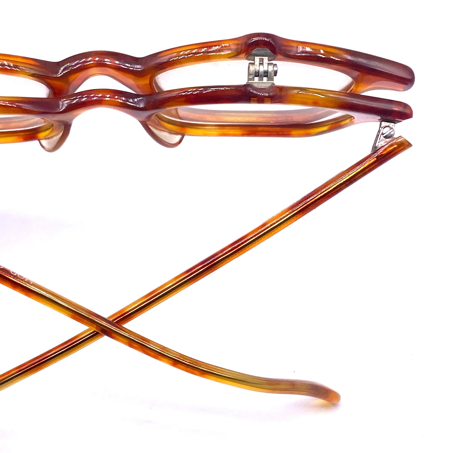 Roy Tower hip retro thick tortoise flip up sunglasses/eyeglasses frames made in Italy in the 80s.