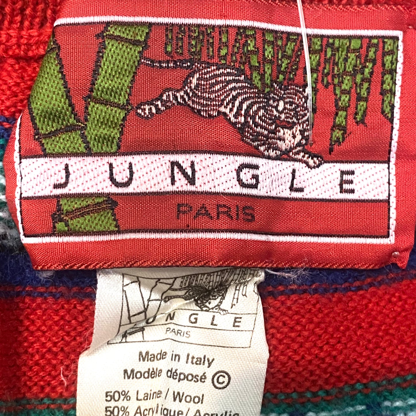 Kenzo Norwegian styke knitted 2pcs skirt top set dress, mint