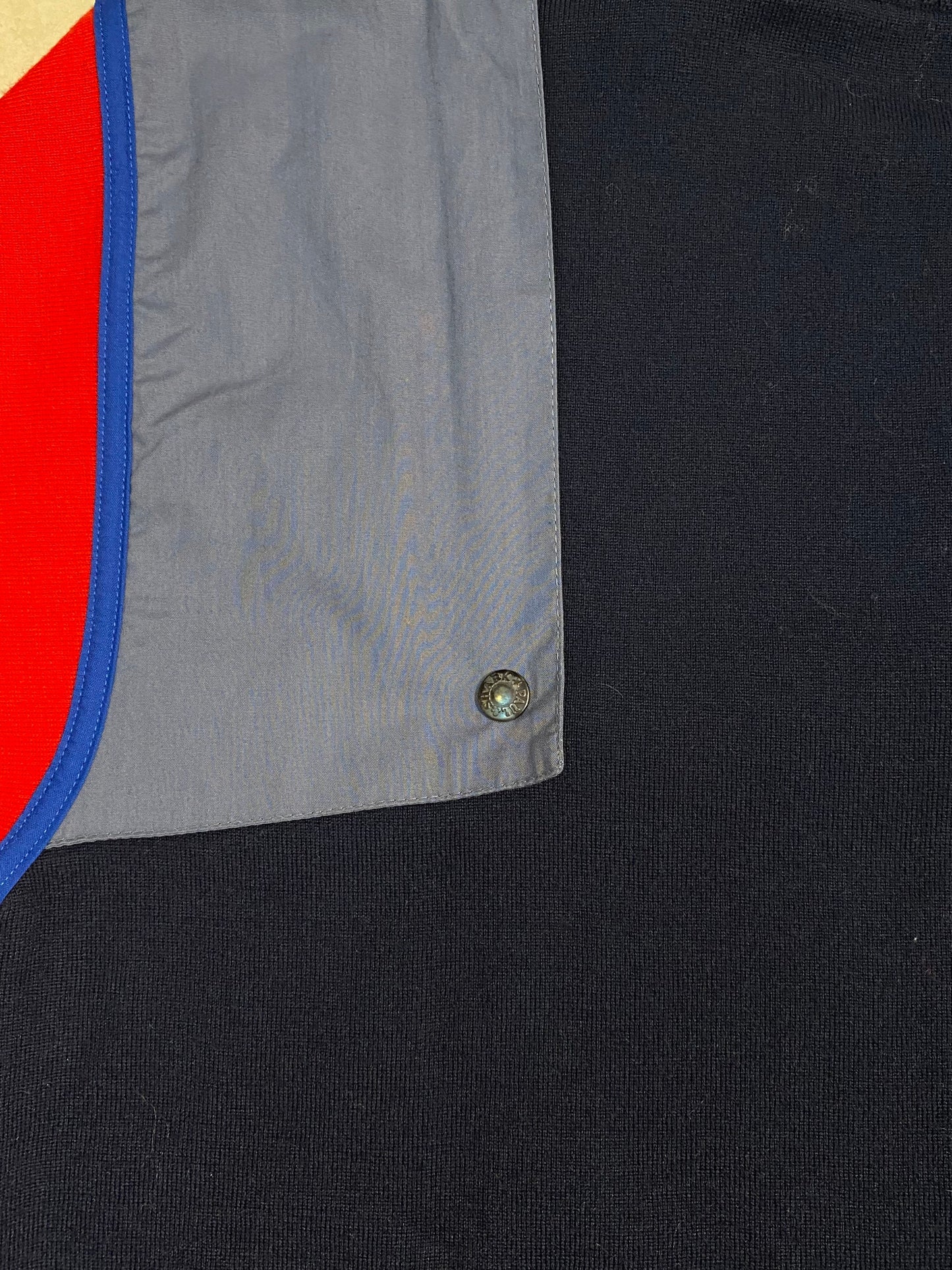 Paul&Shark Yachting BNWT navy wool sailor style jumper w pocket, mint
