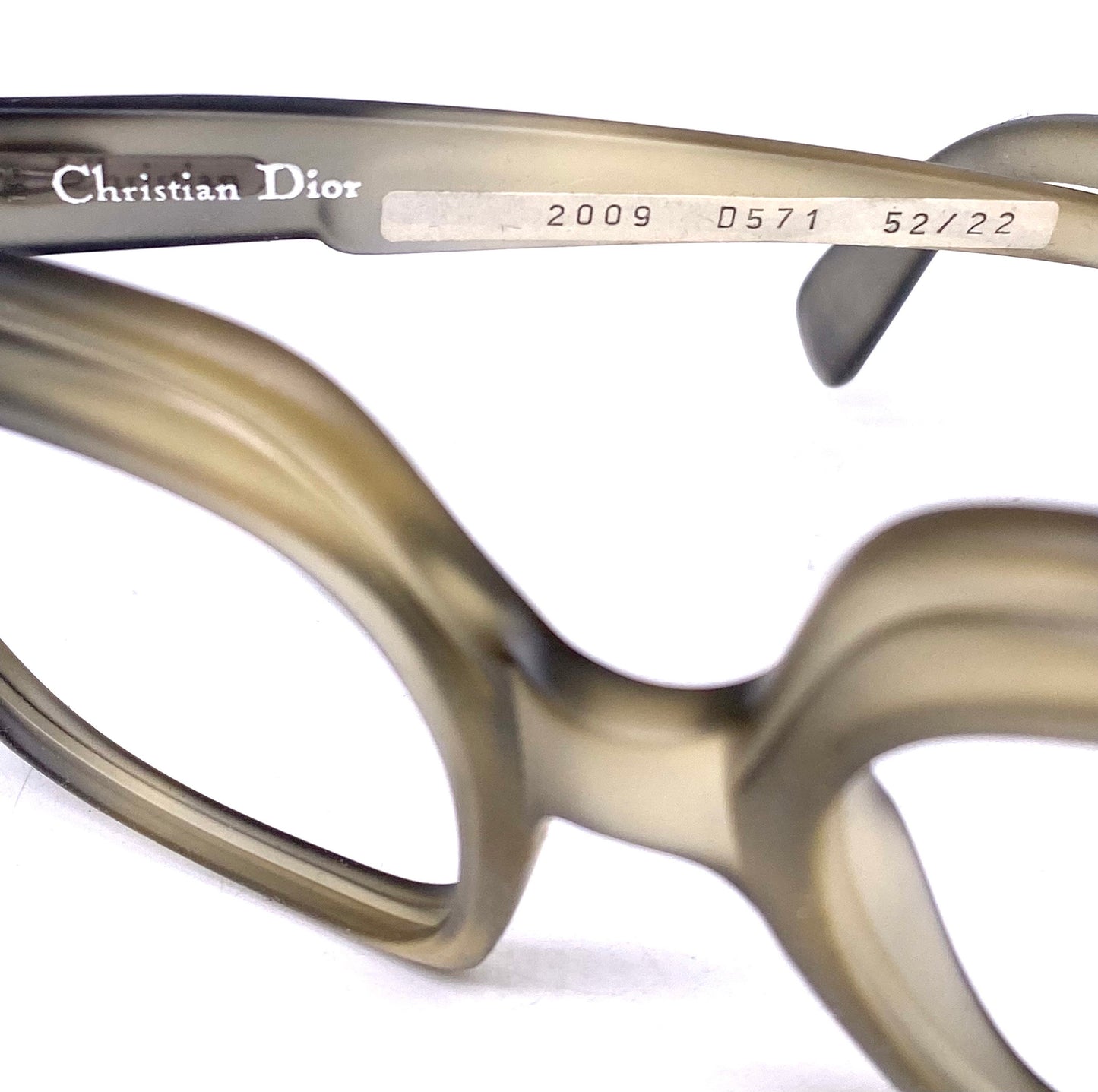 Christian Dior 1970s square oversized eyeglasses/sunglasses frames, 2 colorways, Optyl Austria