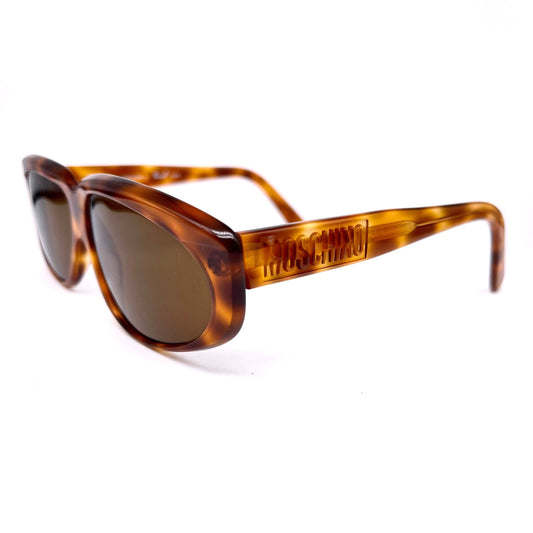 Moschino by Persol M266 tortoise enameled glasses NOS 80s