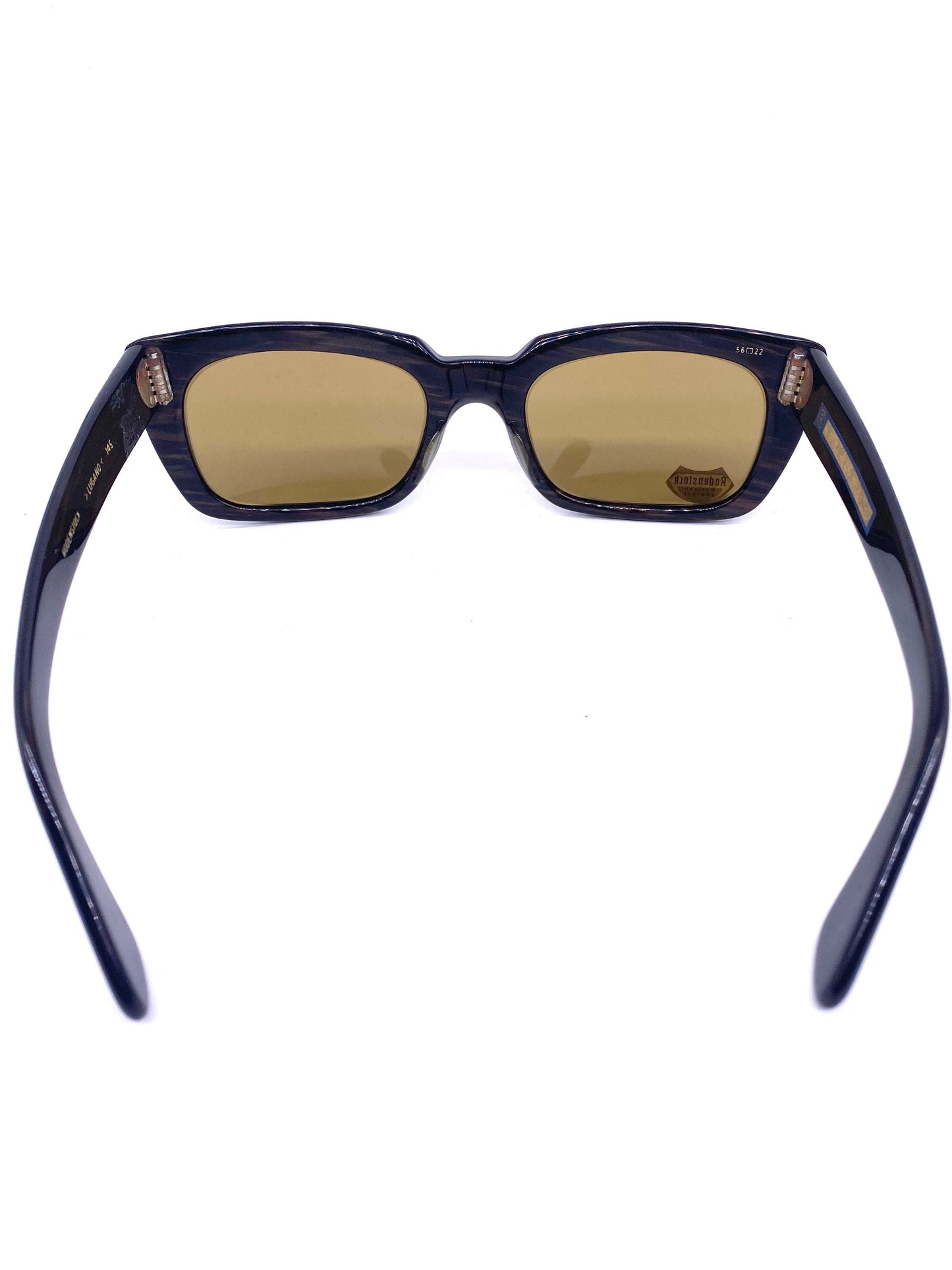 Rodenstock Lugano elegant thick square sunglasses made in Germany, NOS 2 60s colours