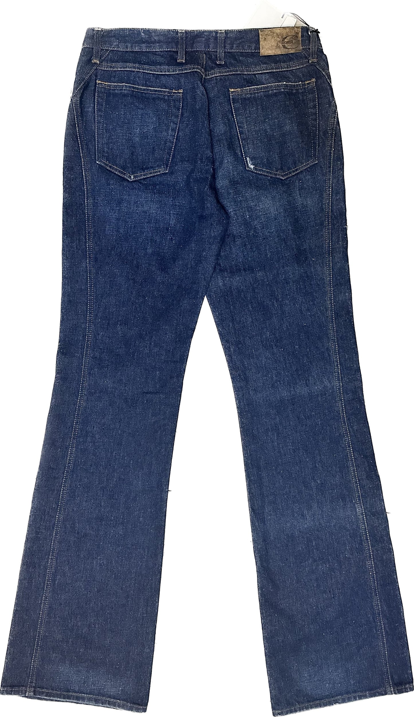 Just Cavalli dark blue stone washed flared jeans sz 31-45 NOS w tags