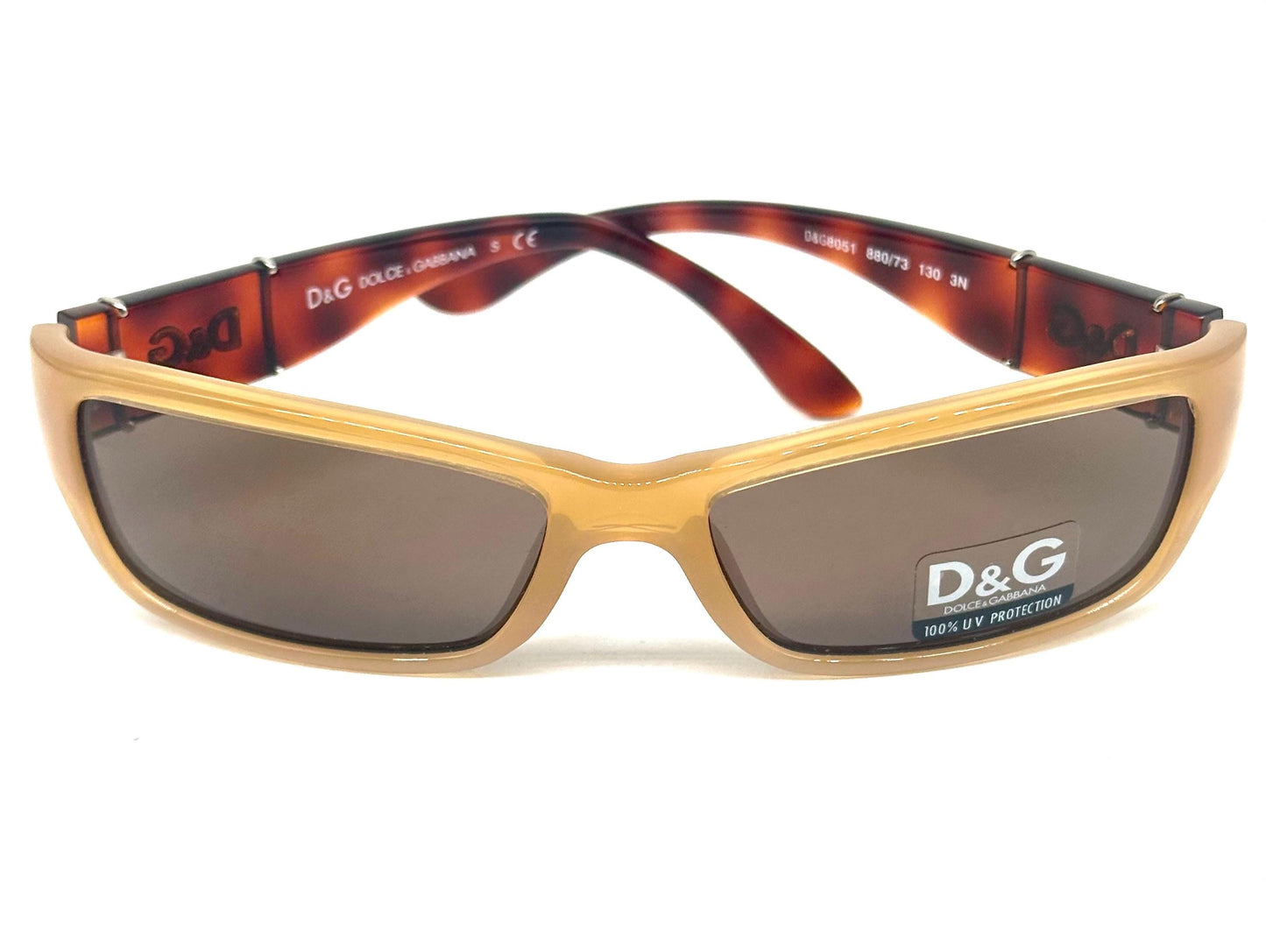 D&G Dolce Gabbana 8051 fancy wrap square sunglasses coming in 2 beautiful colorways, NOS 90s Never worn