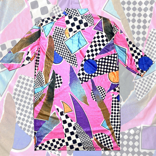 Lyrian 90s neon colors short sleeved cycling jersey / t-shirt, sz L new with tags