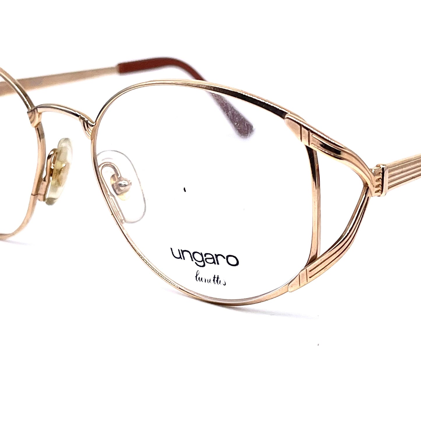 Persol by Ungaro oversized elegant ladies eyeglasses frames hand made in Italy, 80s NOS