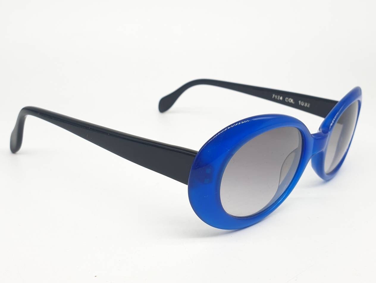 Alain Mikli 7124 Cobain style sunglasses,  2 colorways; NOS 80s France