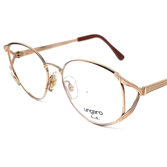 Persol by Ungaro oversized elegant ladies eyeglasses frames hand made in Italy, 80s NOS