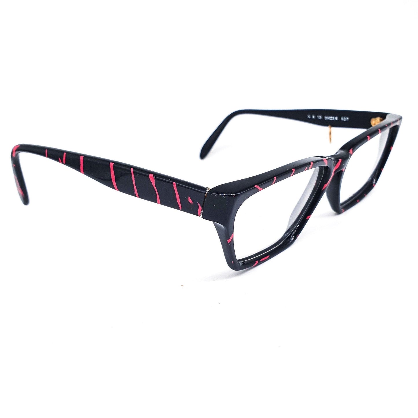 Sonia Rykiel SR-13 new wave cateye square frames in 2 crazy colors, NoS 80s France