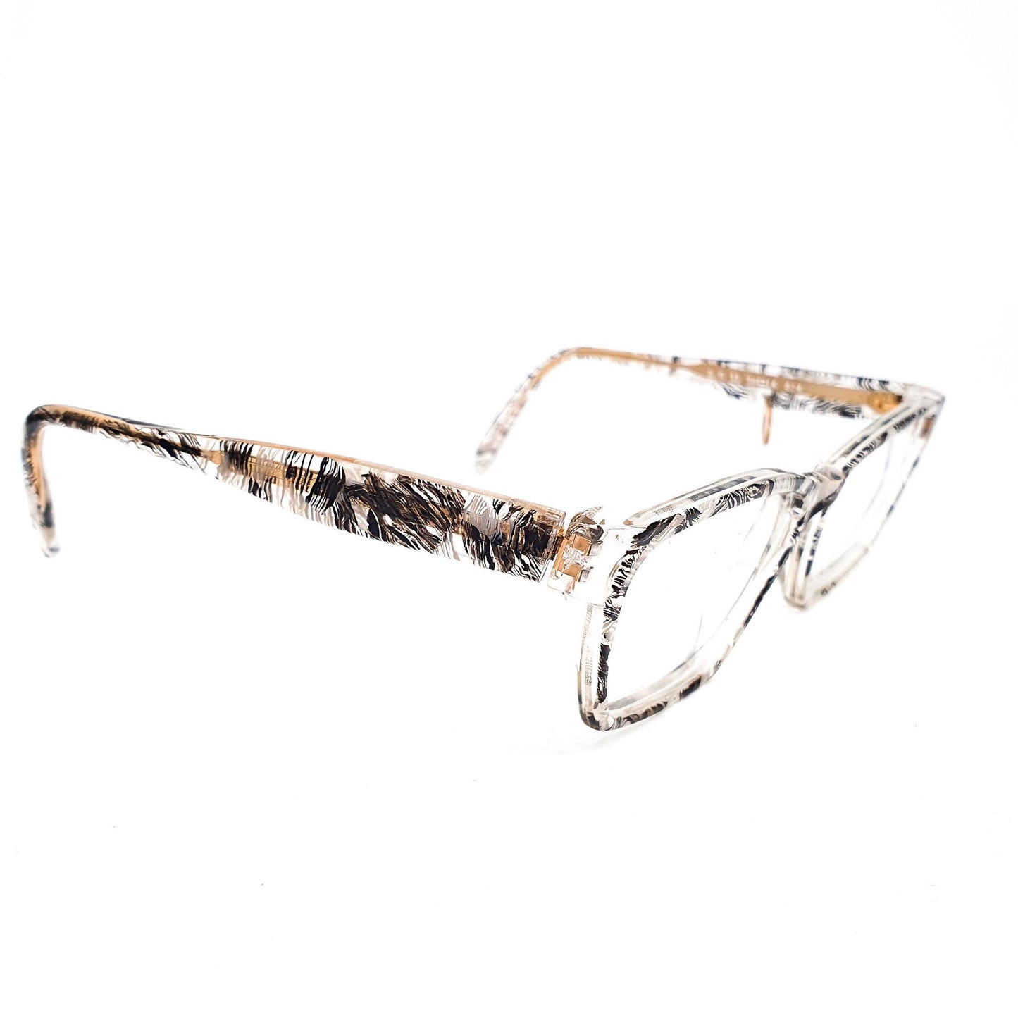 Sonia Rykiel SR-13 new wave cateye square frames in 2 crazy colors, NoS 80s France