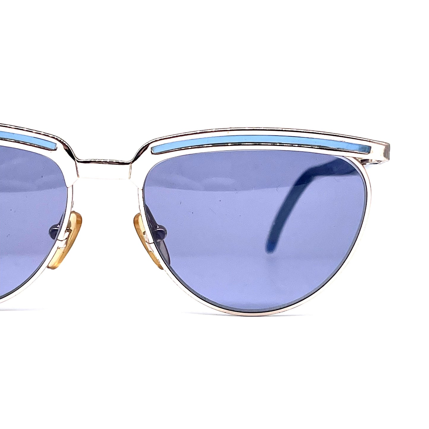 Enrico Coveri vintage eyeglasses made in Italy, 80s NOS