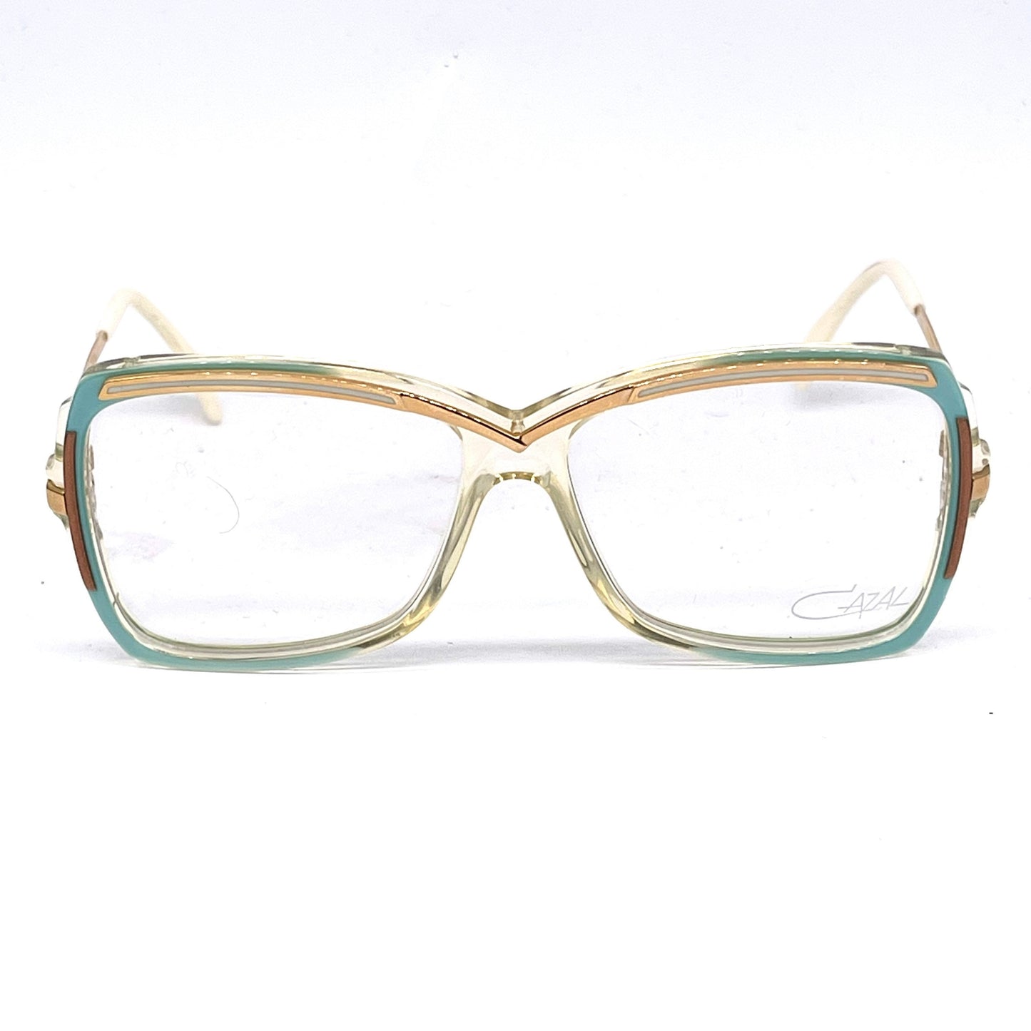 Cazal 117 supreme quality rare creative double color glasses