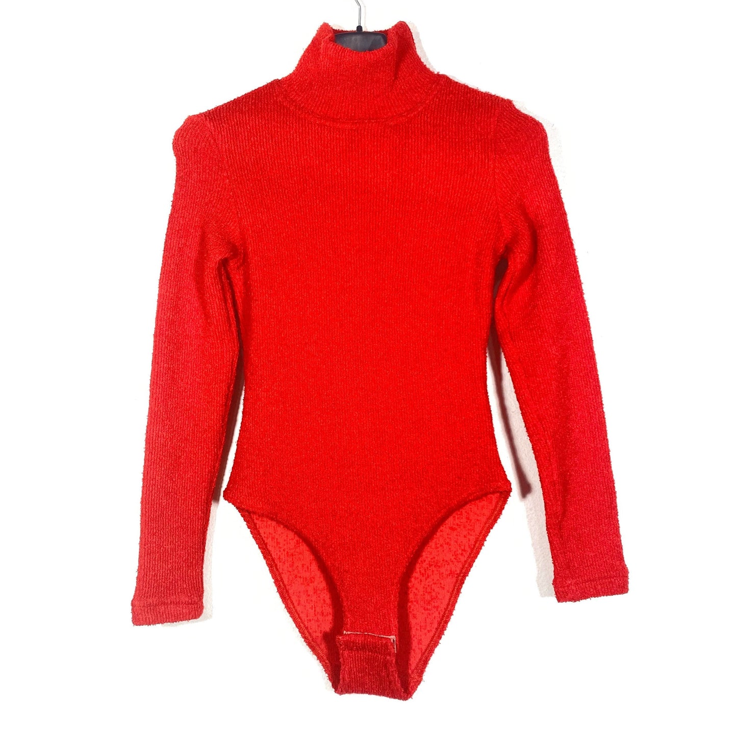 Versace Jeans turtleneck rib knit bodysuit , brand new w tags 90s NOS